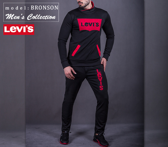 ست سویشرت و شلوار مدل Levis مدل Bronson