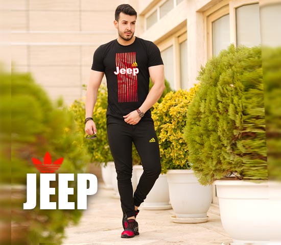 ست تیشرت وشلوارJeep مدل Milan