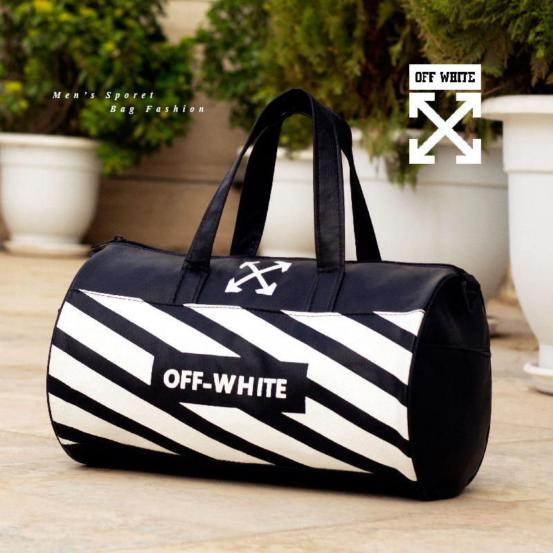 ساک ورزشی Offwhite مدل Tacaz (مشکی)