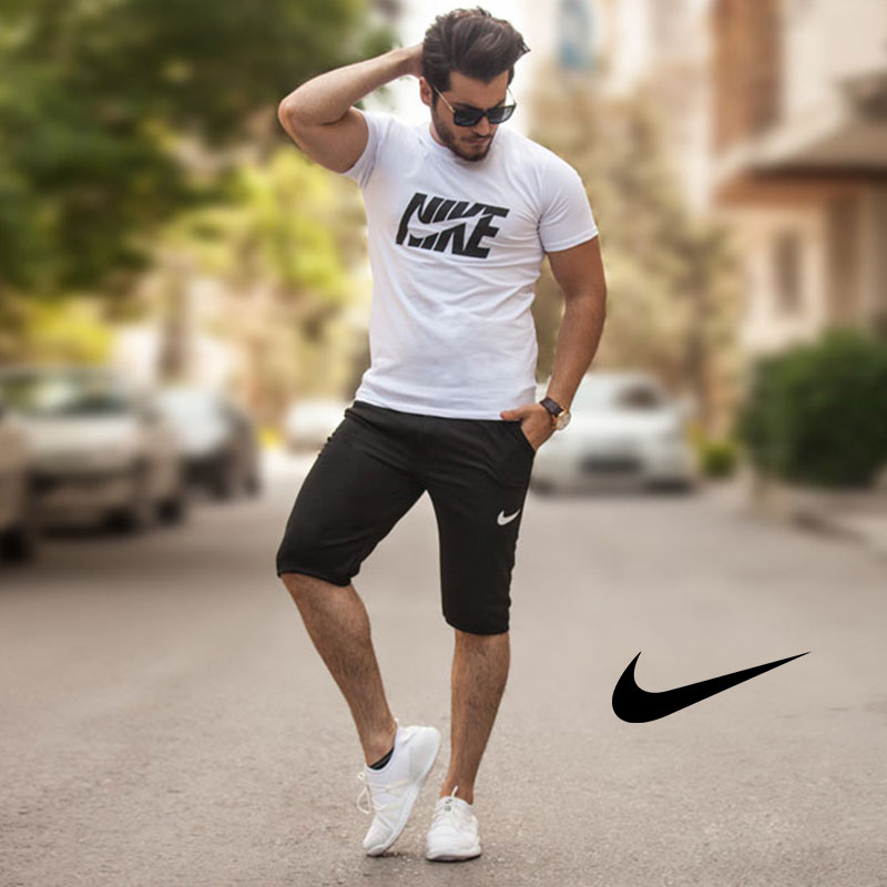 ست تیشرت و شلوارک Nike مدل Seven