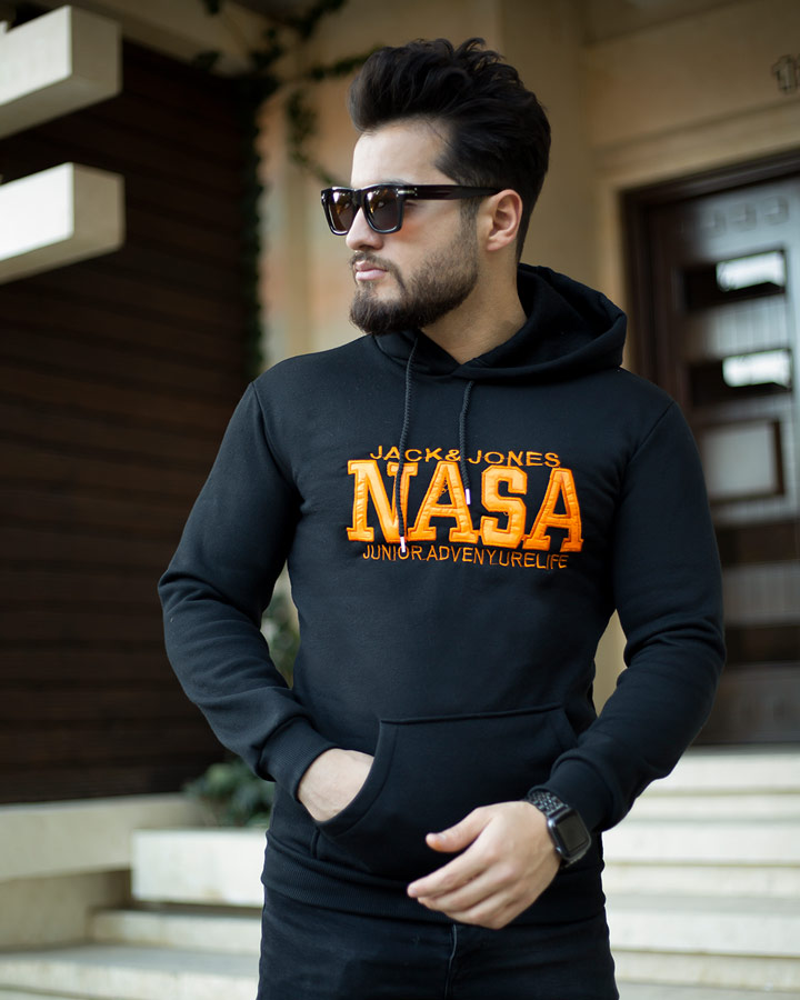 هودی مردانه Nasa مدل Jack