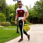 ست تیشرت کلاه دار و شلوار Nike مدل  Janson