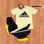 ست تیشرت و شلوار adidas مدل Atro (لیمویی)