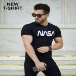 تیشرت مردانه مدل NASA (مشکی)