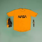 تیشرت مردانه مدل NASA (خردلی)