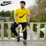 ست تیشرت و شلوار Nike مدل calin (زرد)