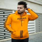 هودی مردانه Adidas مدل Karon (خردلی)